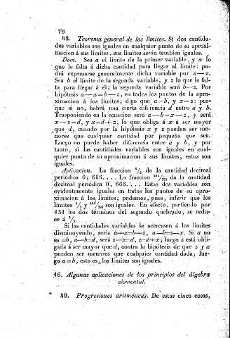 16. Algunas aplicaciones de los principios del álgebra elemental 