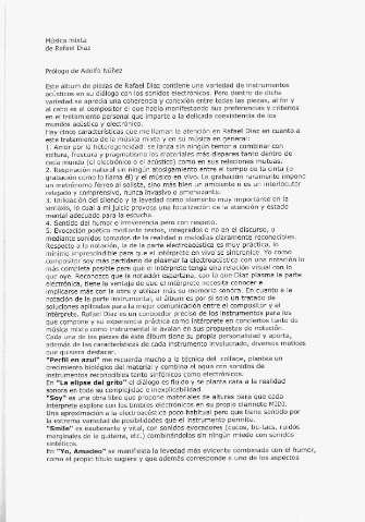 Prólogo de Adolfo Núñez