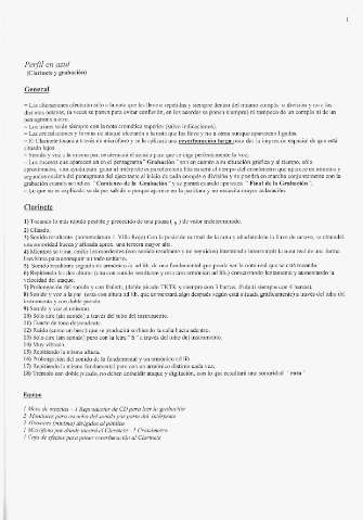 Perfil en azul (Clarinete y grabación)