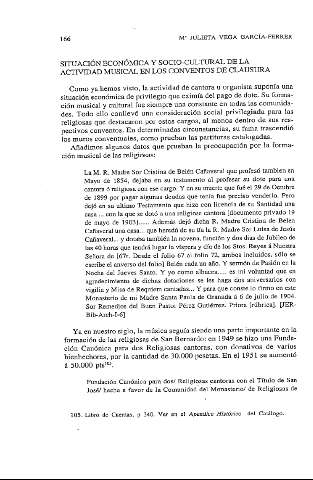Situación económica y socio-cultural de la actividad musical en los conventos de clausura