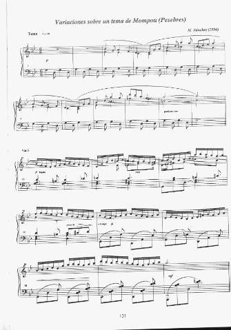 Variaciones sobre un tema de Mompou