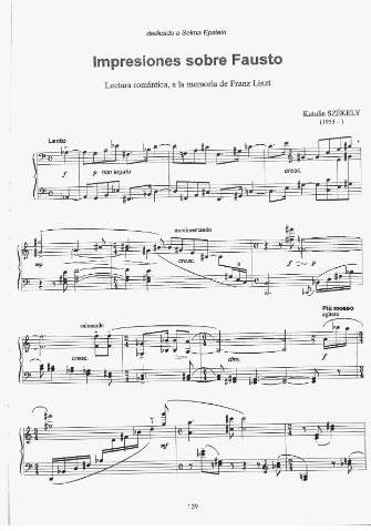 Impresiones sobre Fausto