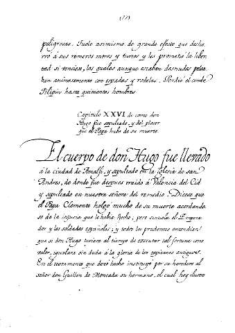 Capitulo XXVI de como don Hugo fue sepultado, y del placer que el Papa hubo de su muerte