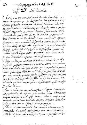 Cap. 28 del Interín