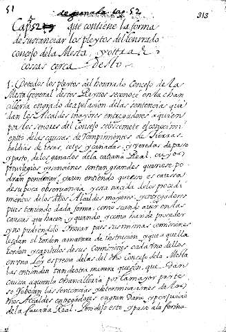Cap. 52. que contiene la forma de sustançiar los pleytos del Eonrrado conçejo dela Mesta, y ottras cossas çera desto