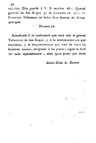Número 22
