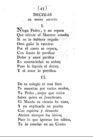 Decimas al mismo asunto