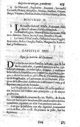 Capitvlo XXIV. Sigue la materia del Govierno