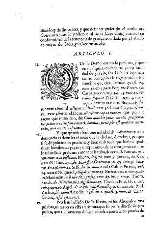 Articvlo I.