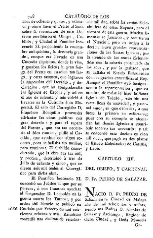 Capitulo XIV. Del obispo, y cardenal D. Fr. Pedro de Salazar