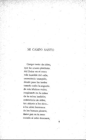 Mi campo santo