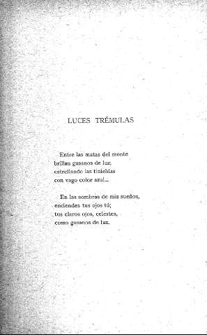 Luces trémulas