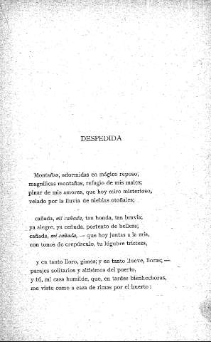 Despedida