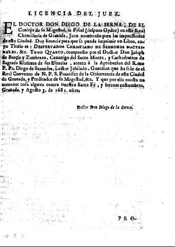 Licencia del juez
