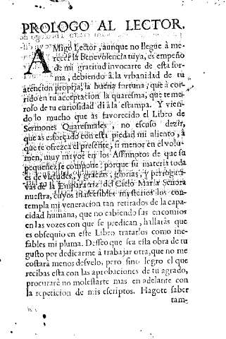 Prologo al lector.