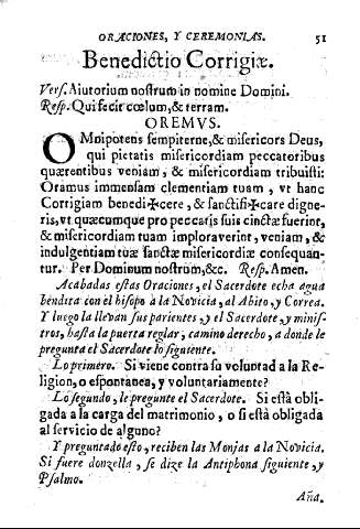 Benedictio Corrigiae
