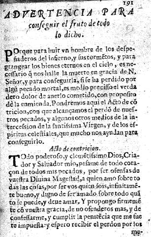 Advertencia para conseguir el fruto de todo lo dicho