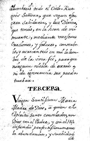Tercera