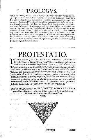 Prologvs  -  Protestatio