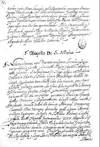 Obispillo de S. Nicolas