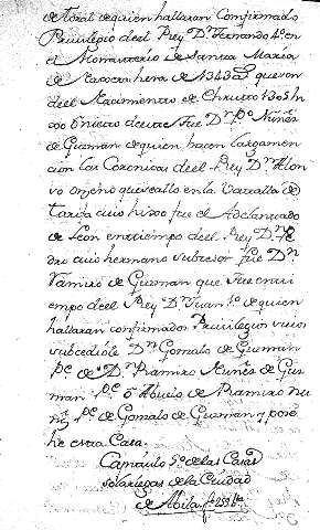 Capitulo 5º delas Casas solariegas dela Ciudad de Abila