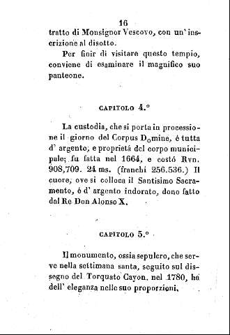 Capitolo 4º. La Custodia - Capitolo 5º