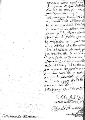 Malaga y Octe. 2 de1778