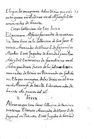 Casas Collaçion de San Iuan