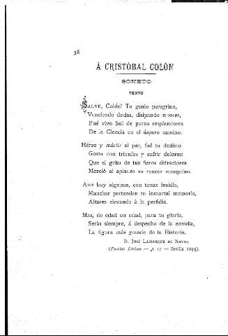 [Poesías de D. José Lamarque de Novoa]