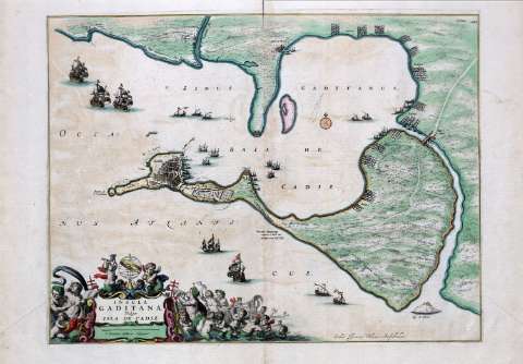 Insula gaditana, vulgo Isla de Cádiz