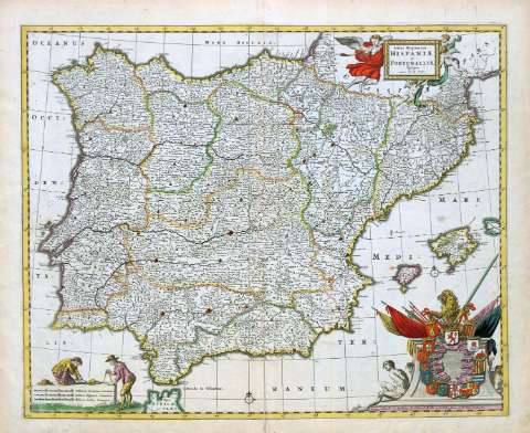 Totius Regnorum Hispaniae et Portugalliae...