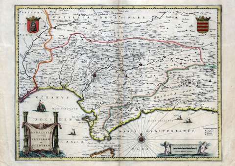 Andaluzia continens Sevillam et Cordubam