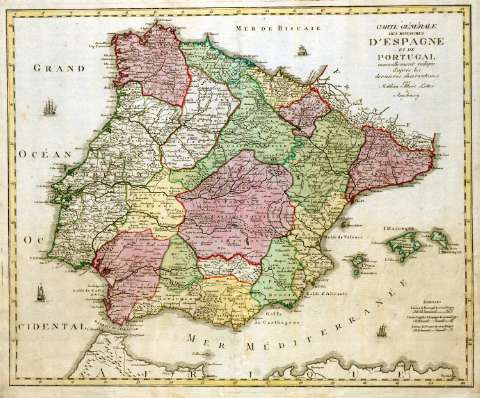 Carte génerale des royaumes