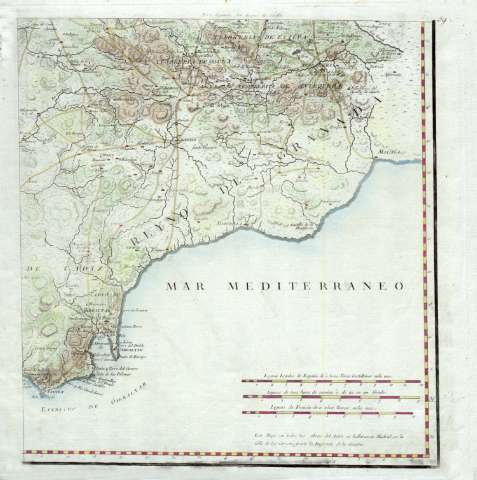 Mapa del reyno de Sevilla... parte segunda