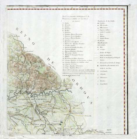 Mapa del reyno de Sevilla... parte cuarta
