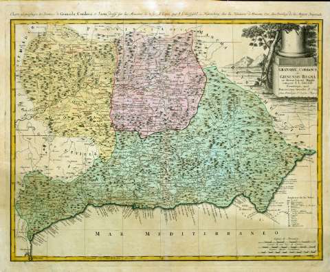 Granadae, Cordovae et Gienensis regna