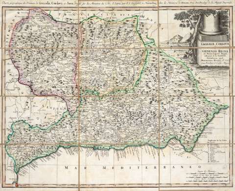 Granadae, Cordovae et Gienensis regna