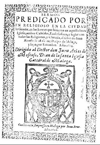 Sermon predicado por vn religioso en la civdad de Guadix, en las honras que hizieron en aquella Santa Iglesia ...