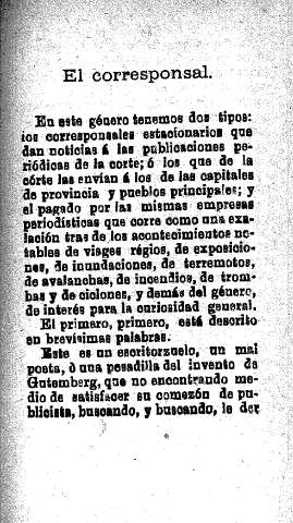 El corresponsal