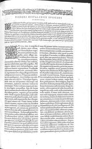 Isidori Hispalensis Episcopi Synonima