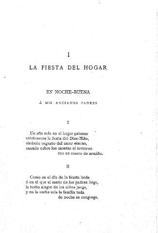 I. La fiesta de hogar