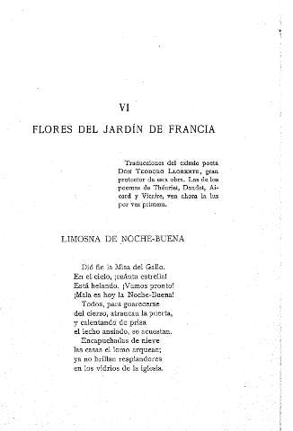 VI. Flores del jardín de Francia