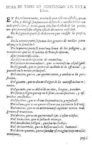 Svma de todo lo contenido en este libro
