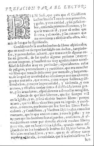 Prefacion para el lector