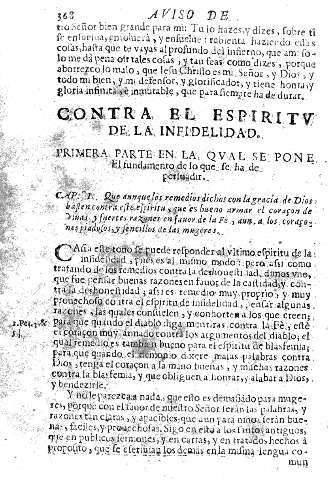 Contra el espiritv de la infidelidad. Primera parte en la qval se pone el fundamento de los que se ha de persuadir