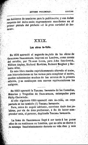 XXIX. Los otros in-folio