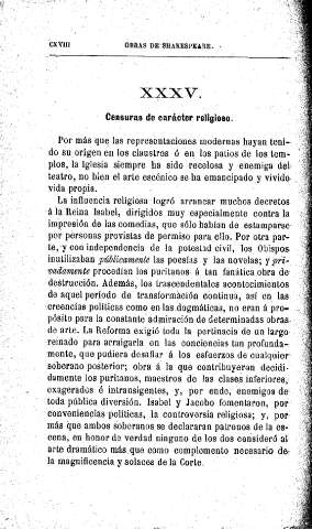 XXXV. Censuras de carácter religioso