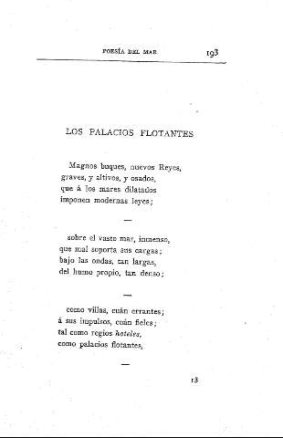 Los palacios flotantes