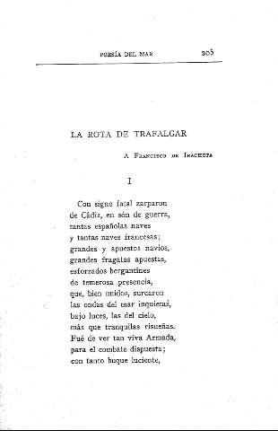 La rota de Trafalgar