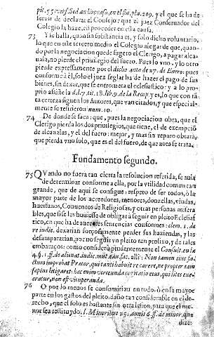 Fundamento segundo